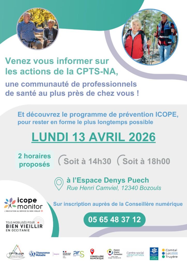 Programme ICOPE pour rester en forme • CPTS • BOZOULS