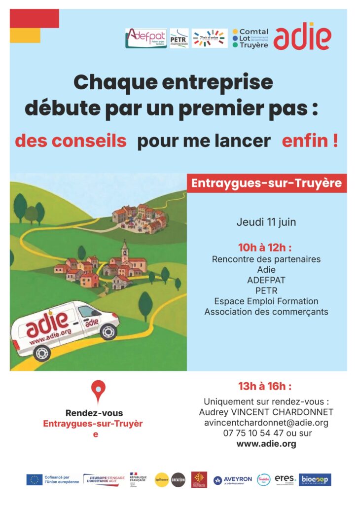 Conseils lancement entreprise • Entraygues