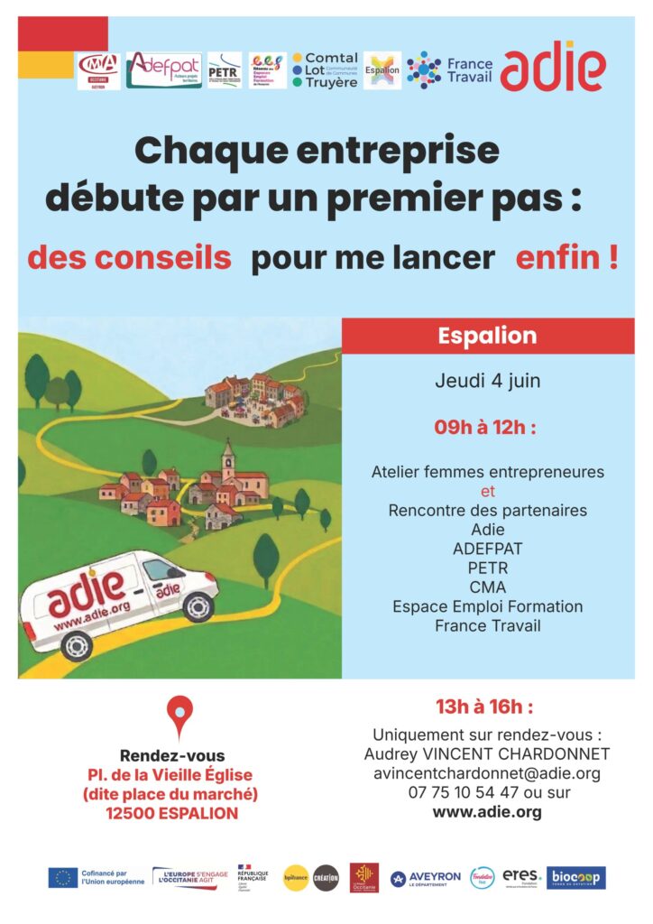 Conseils lancement entreprise • Espalion