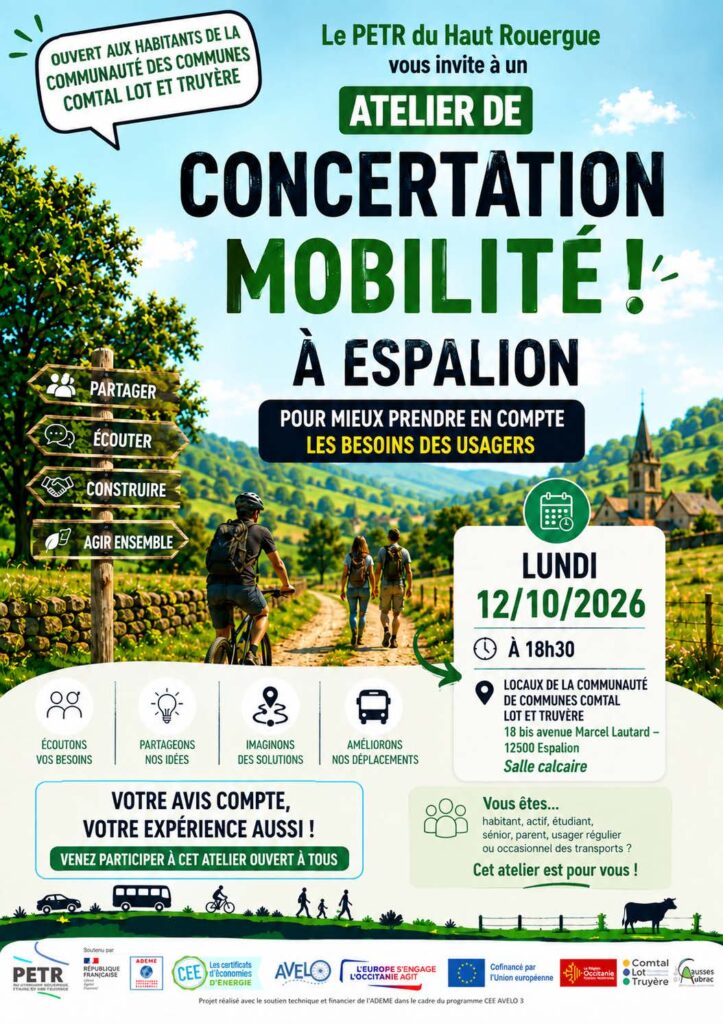 Concertation mobilité • Espalion